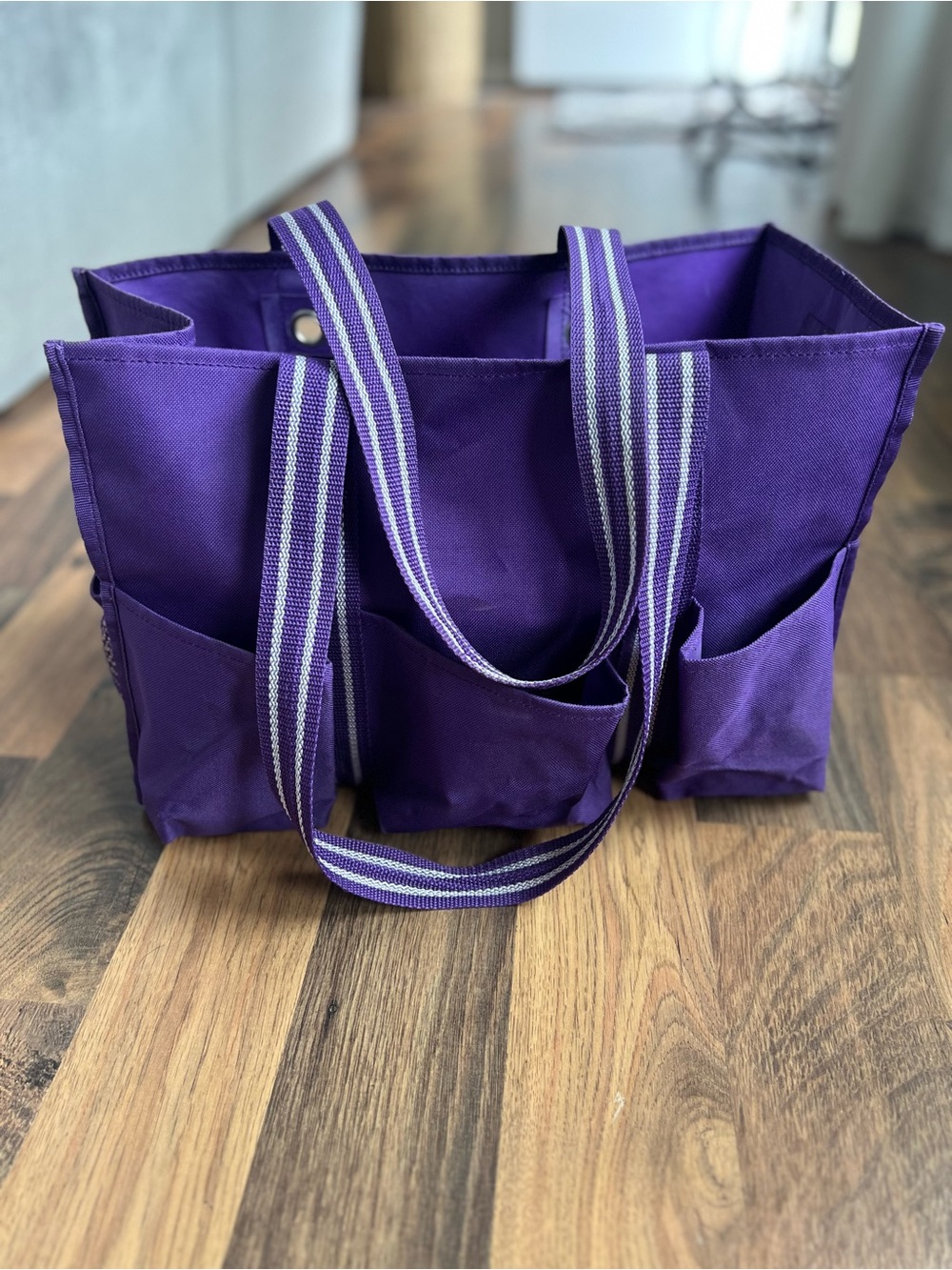 Thirty One Utility Tote Bag in Purple